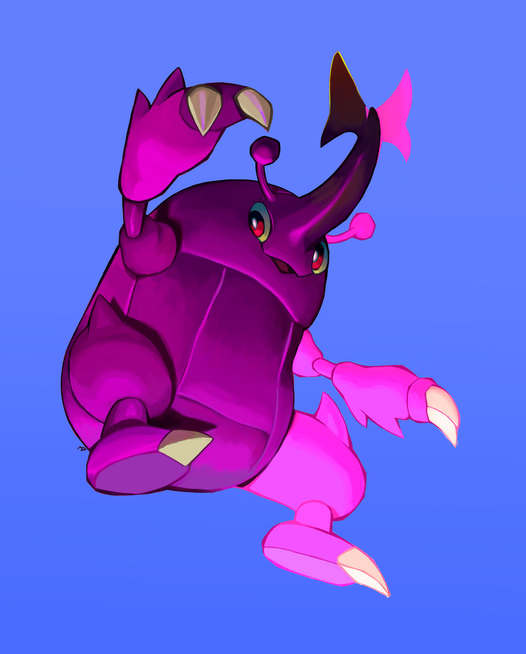 Shiny Heracross 2 by megadinkloid on DeviantArt