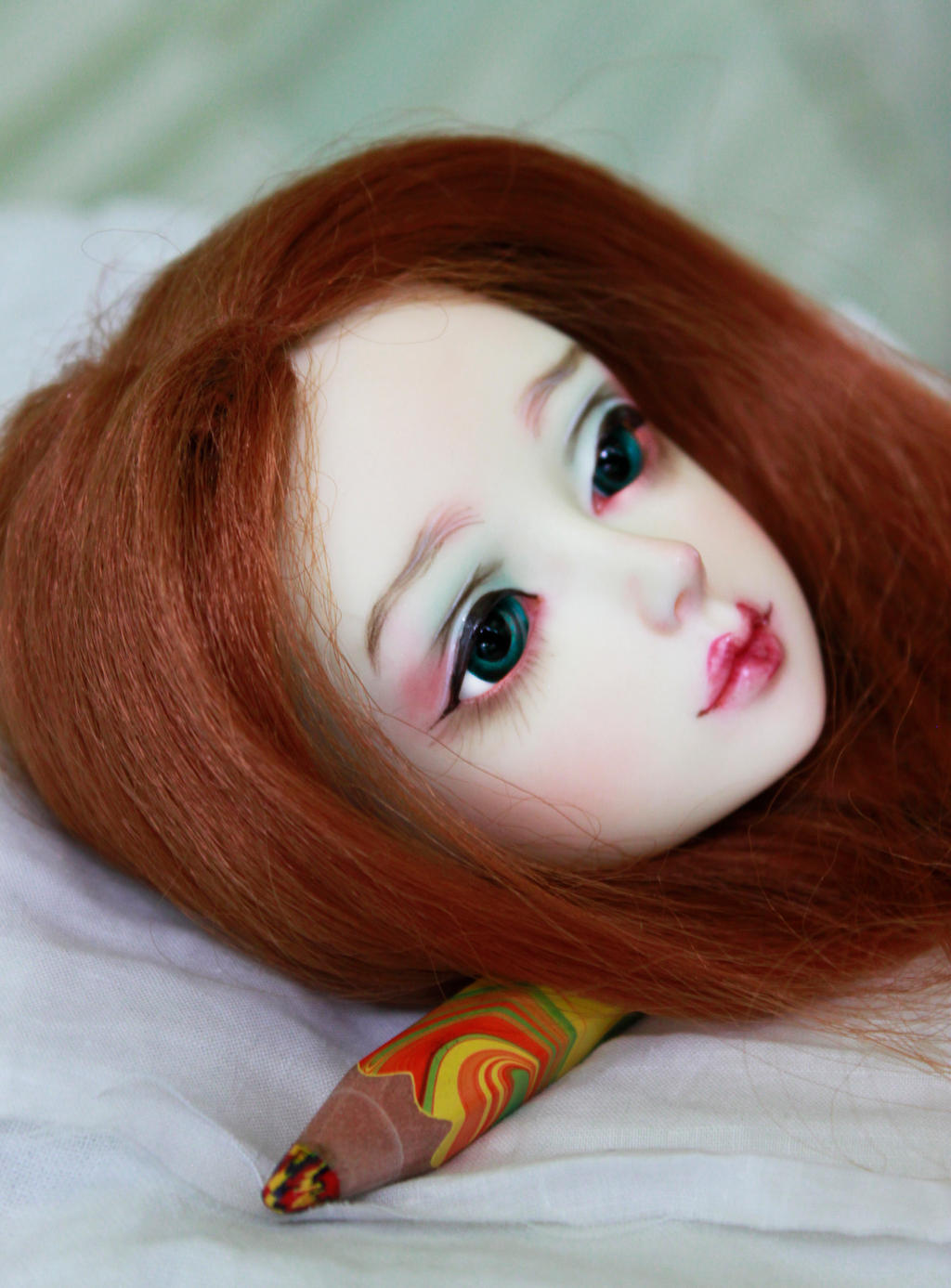 DollFamily Lila msd bjd abjd doll  makeup faceup