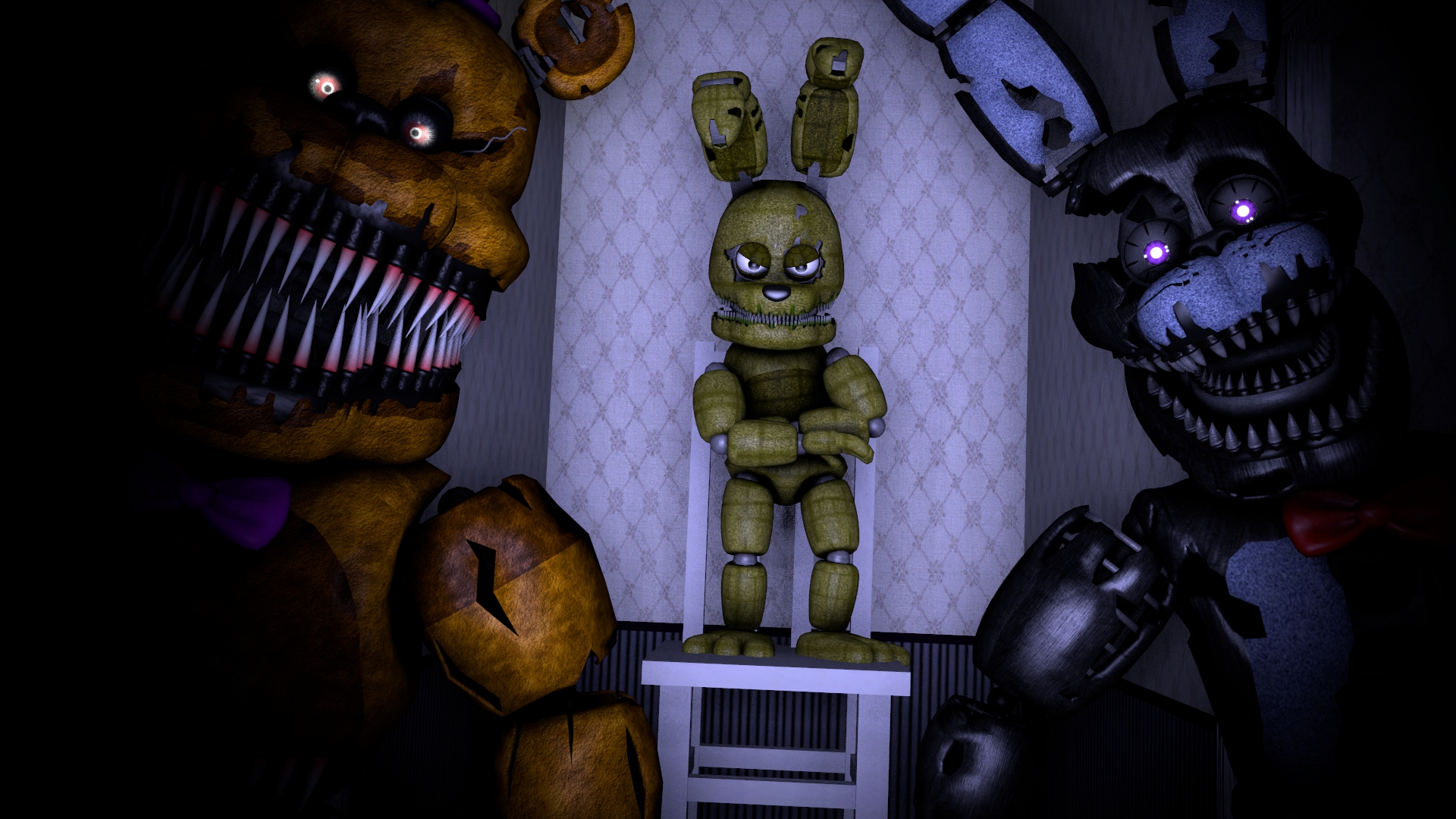 FNaF - Fun with Plushtrap by ZackAmperez on DeviantArt