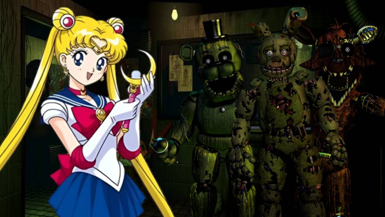 Sailor Moon in Five Nights at Freddy's 3 by SailorFNaFMoon on DeviantArt