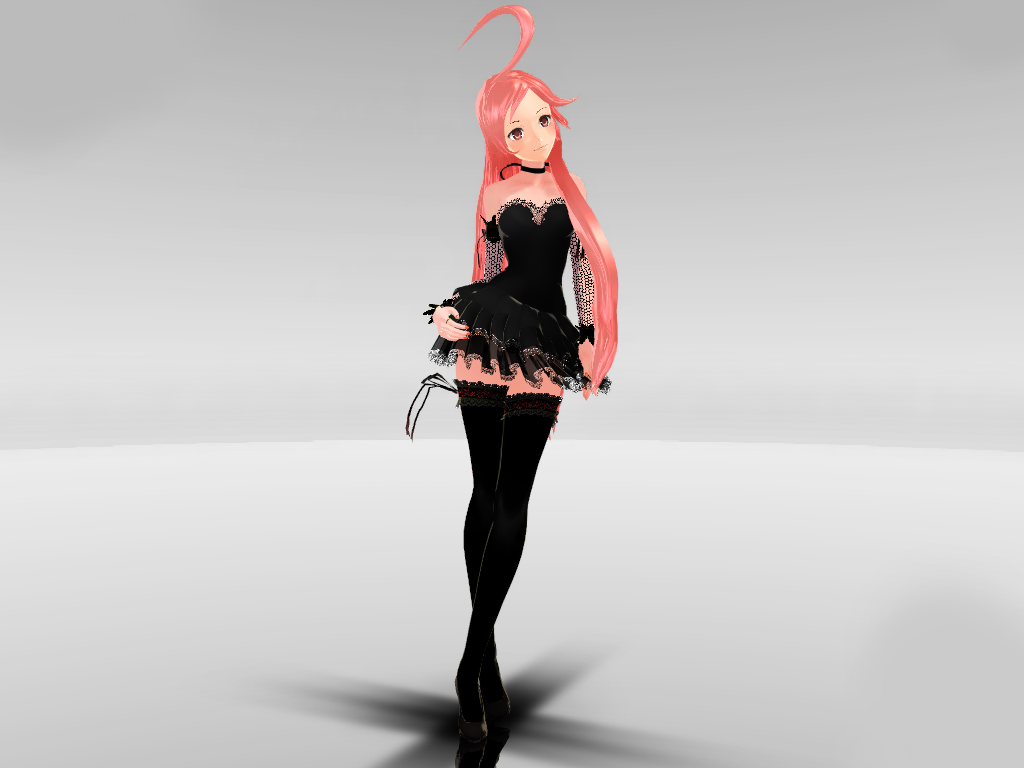 NEWCOMER MMD Miki SF Crasy black Ver. DOWNLOAD.