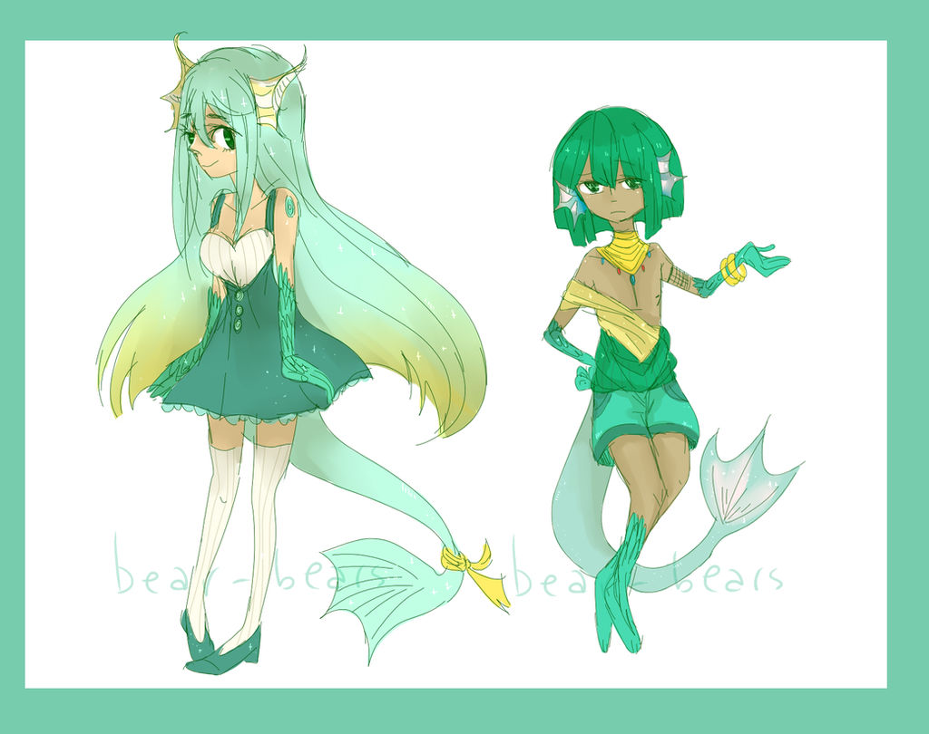 Sketchy Aquatic Adopts [closed/pending]