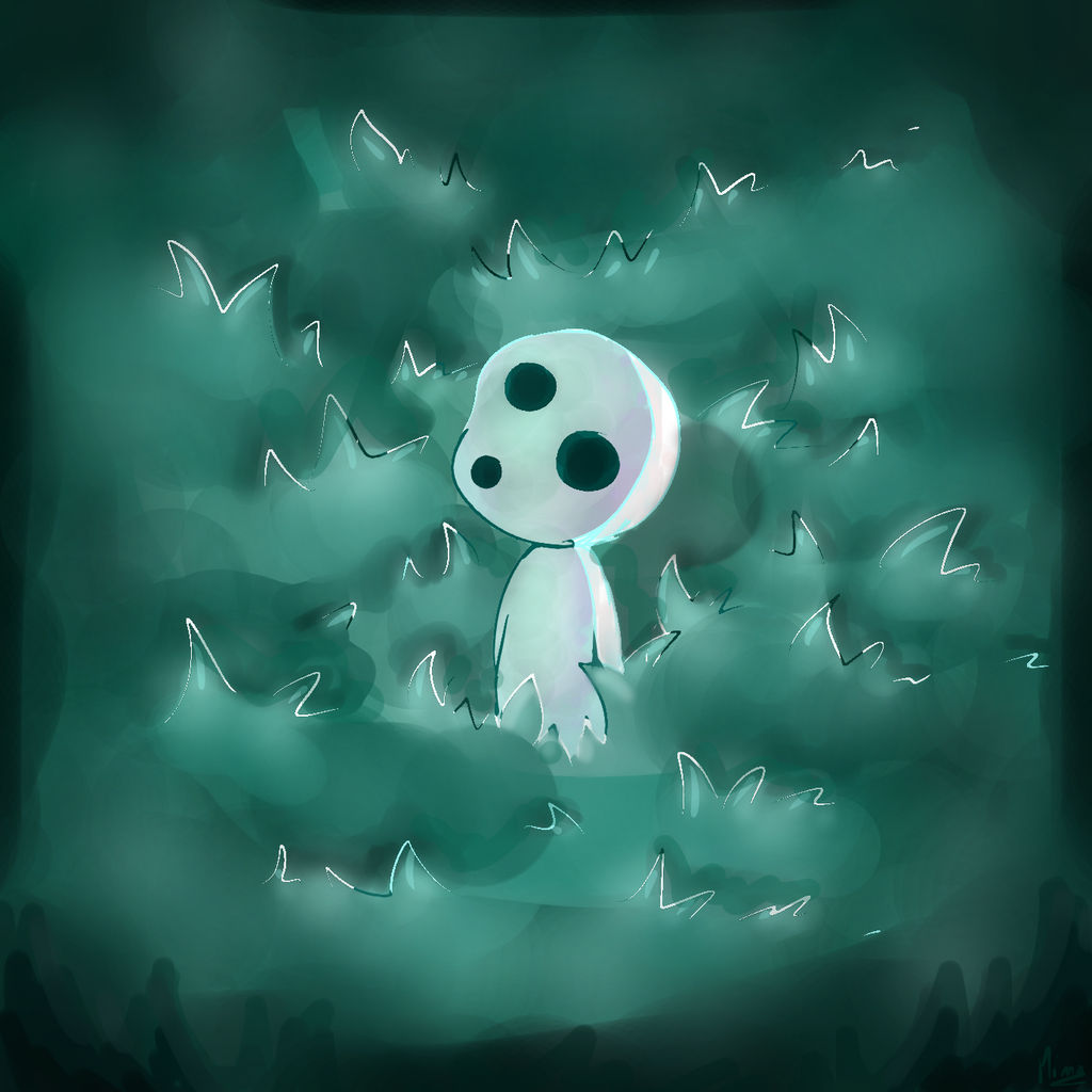 Kodama Vector Kodama by MimoAndArts on DeviantArt