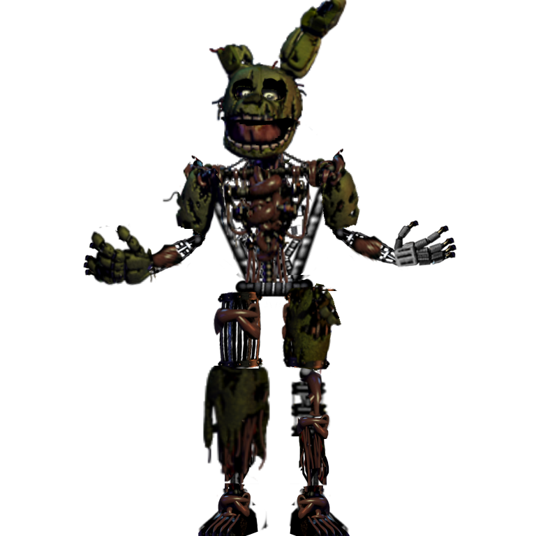 Spring Trap Explodes Burned SpringTrap by VynTited on DeviantArt