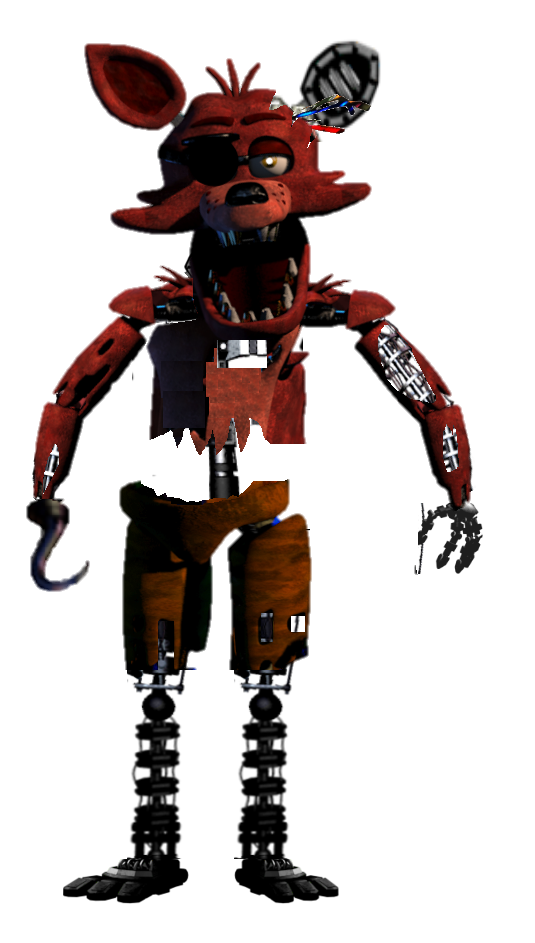 Withered Classic Foxy by VynTited on DeviantArt