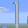 Long Cat in Minecraft