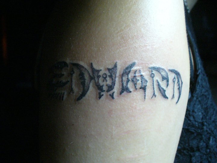 edward tattoo