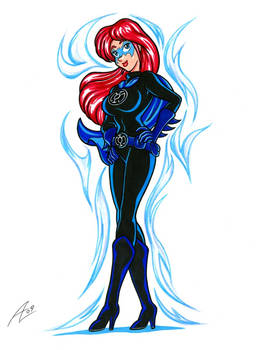 Blue Lantern Batgirl