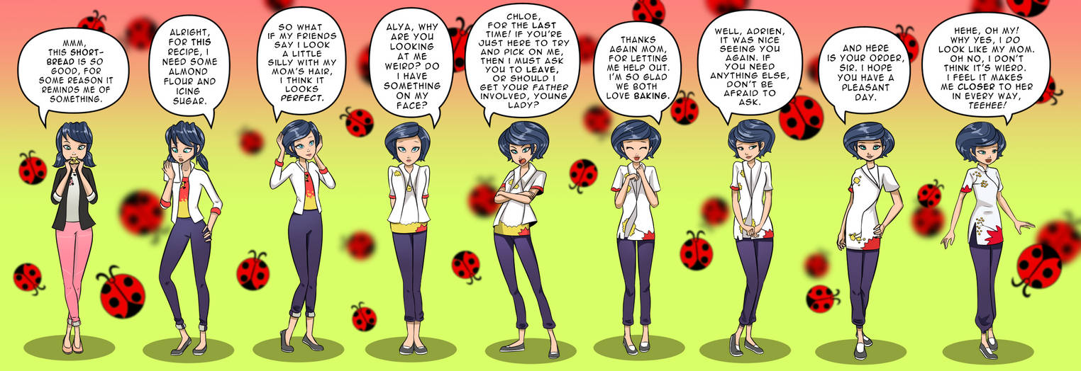 Commission Ladybug Marinette to Sabine (PART 1) Miraculous Ladybug by mlp-cam-co on DeviantArt