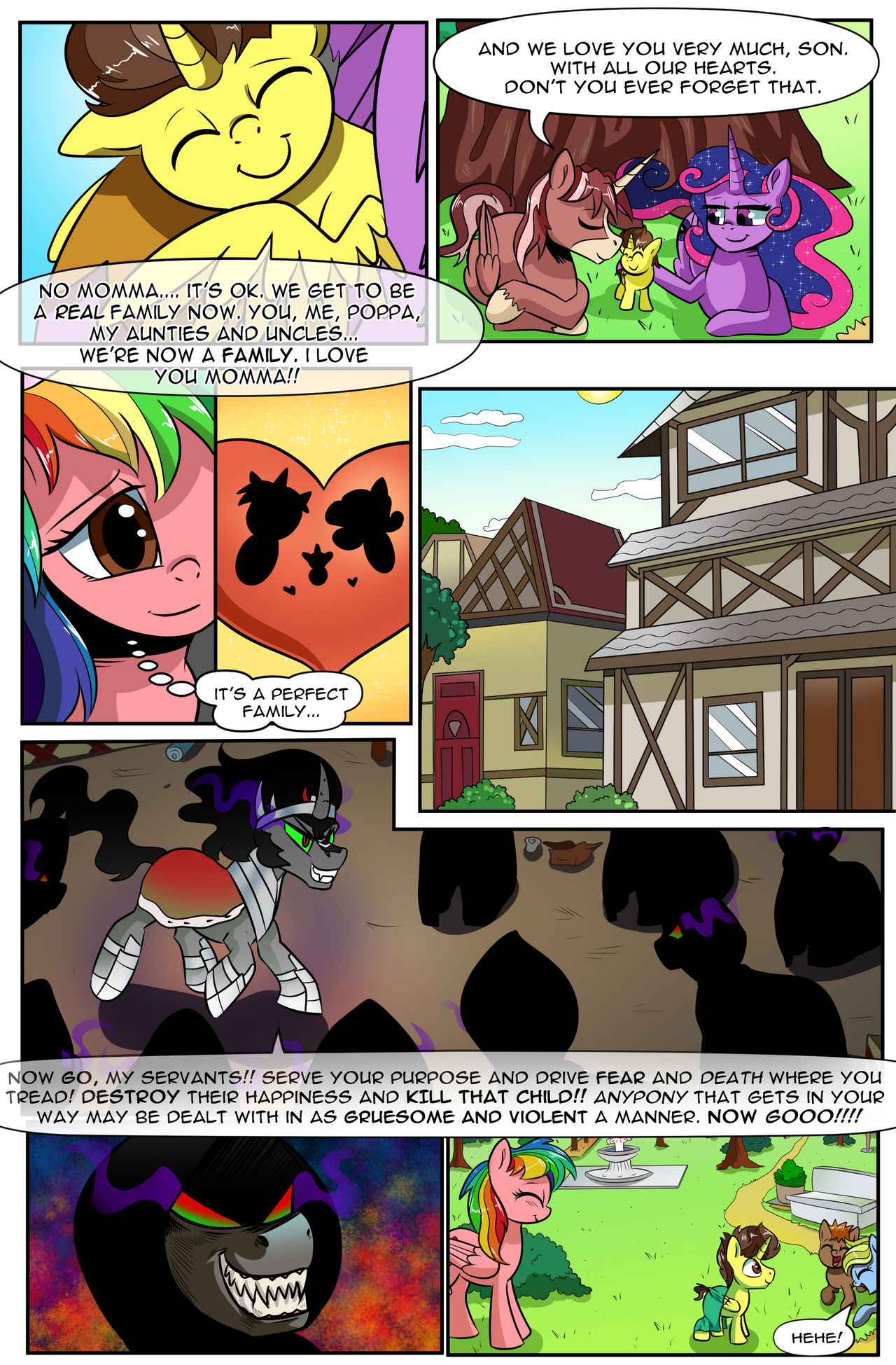 Attack on an Alicorn - PAGE 3 by mlp-cam-co on DeviantArt