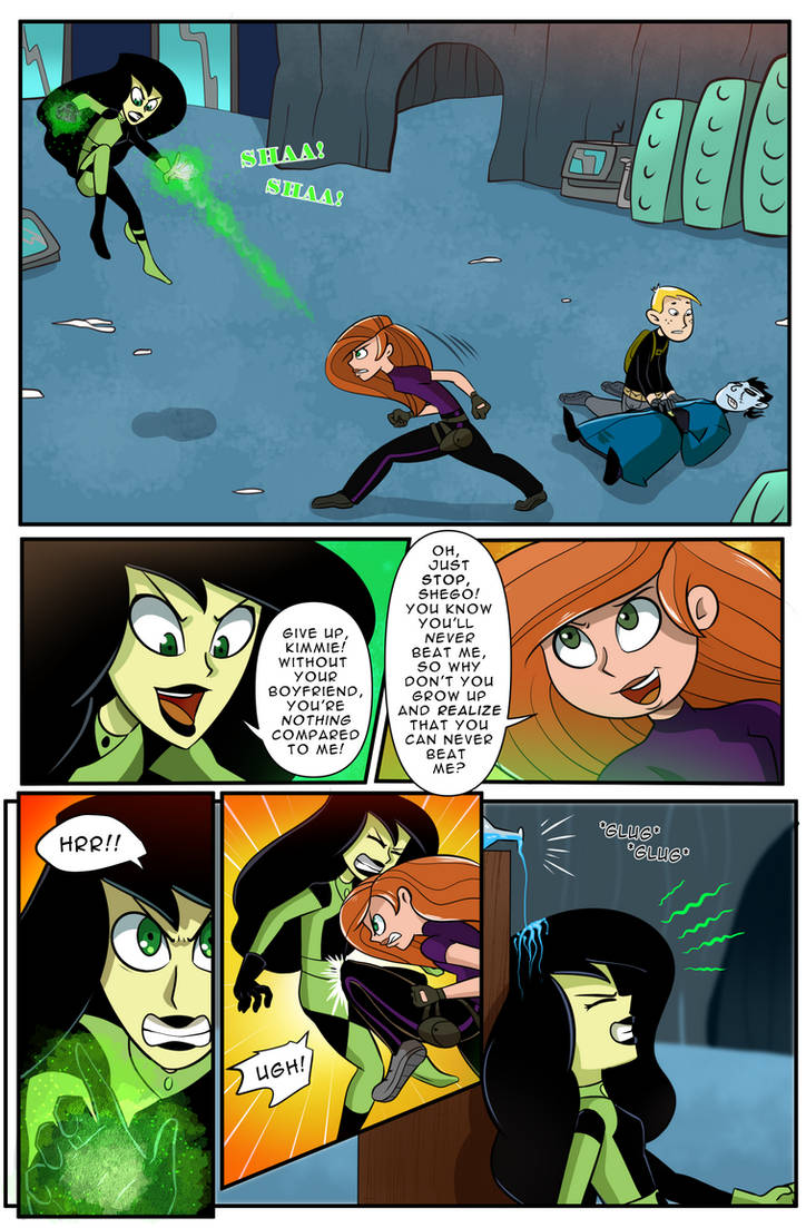 Shego's Downhill Battle - PAGE 1 by mlp-cam-co on DeviantArt