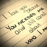 I love you because.. 1