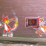 Naughty foxes