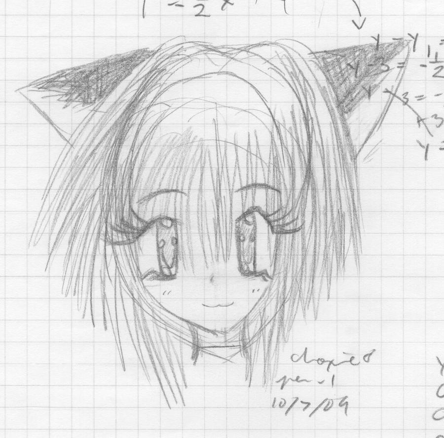 A Neko Girl Head lol 1