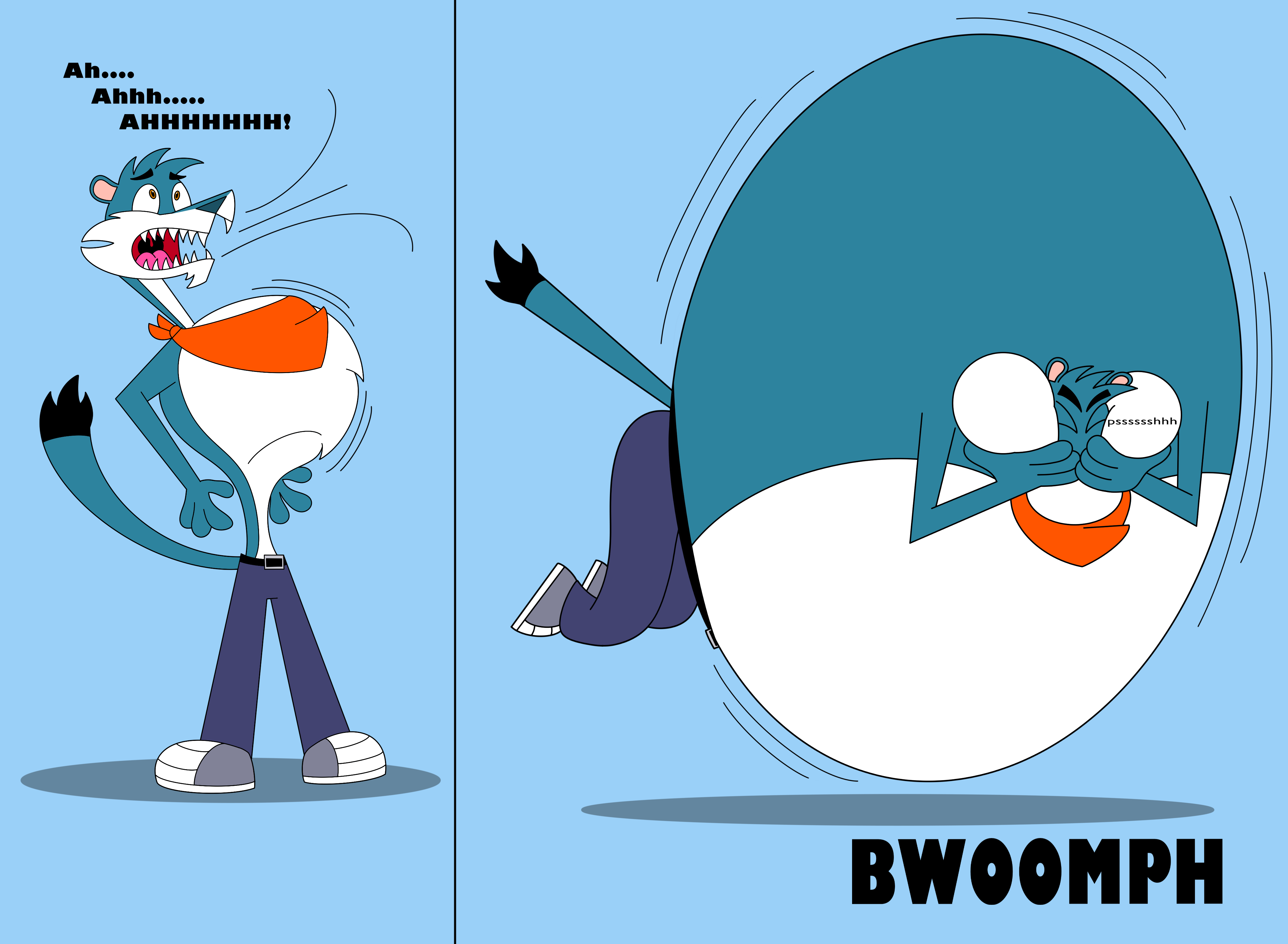 Slick's Sneezy Slip-Up by MrD2001 on DeviantArt