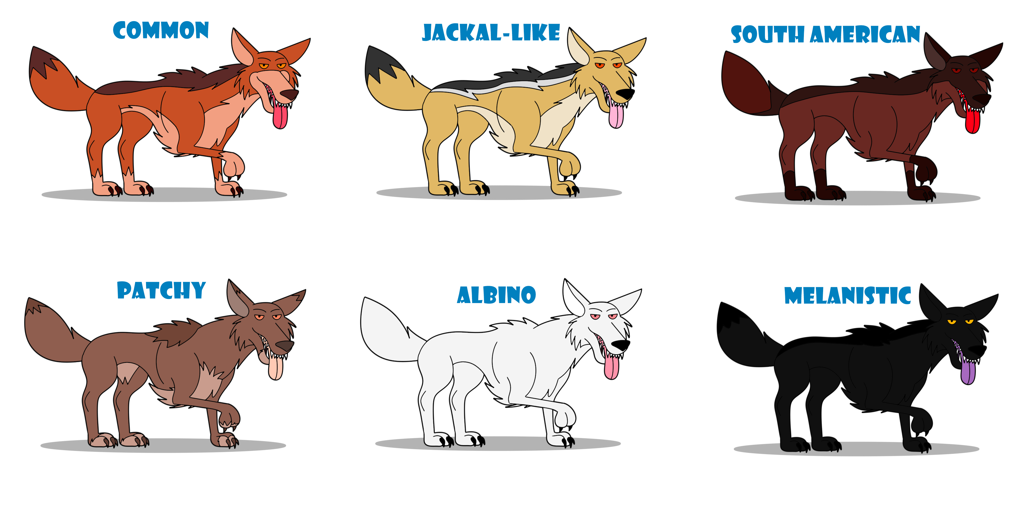 Dire Color Glacial January - Day 5: Dire Wolf by MrD2001 on DeviantArt