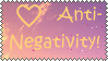 Anti- Negativity Stamp