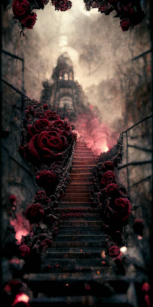 Fancy Demons Stairway to the fancy demon lord's castle by najajw on DeviantArt