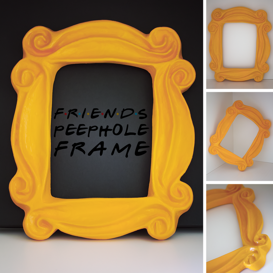 FRIENDS: Peephole Frame by kailuakona on DeviantArt