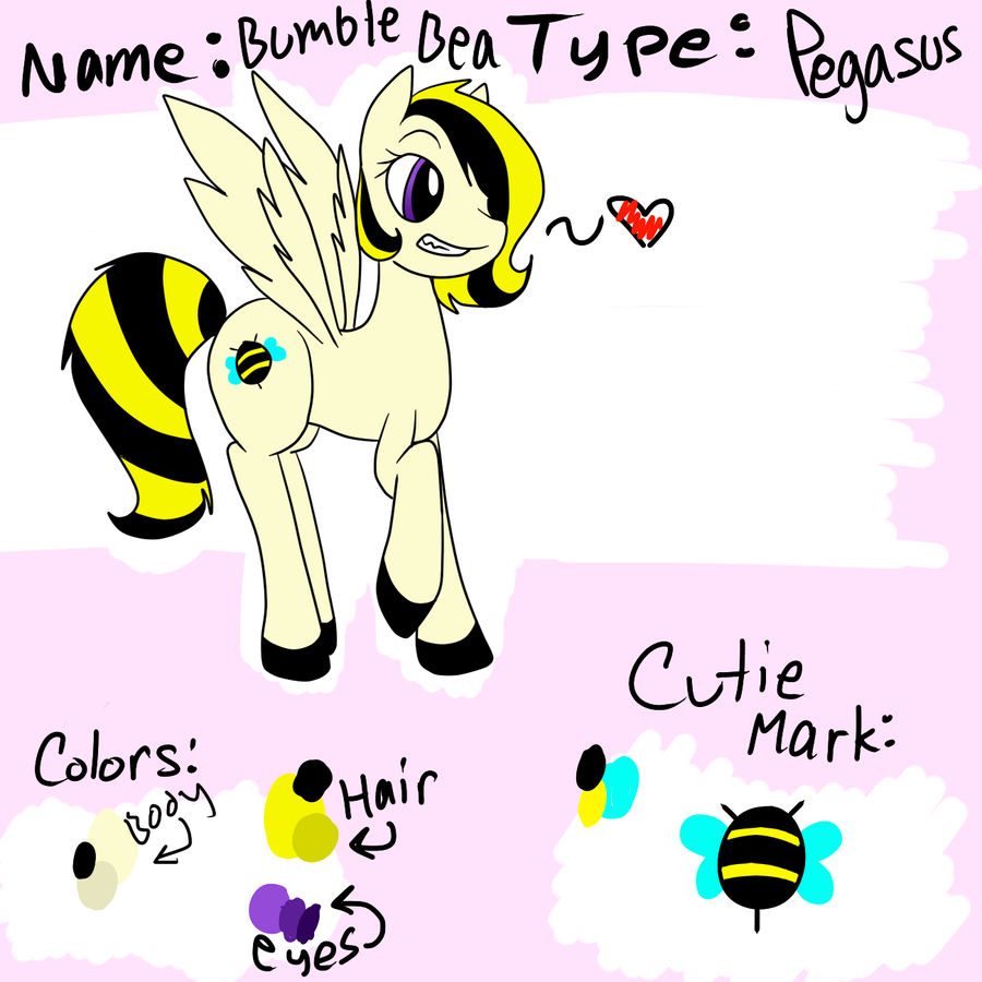 Bumble Bea Reference Sheet