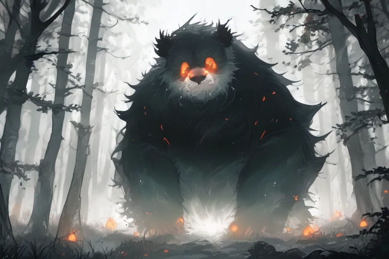 angry panda giant by whifog on DeviantArt