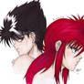 Hiei and Kurama