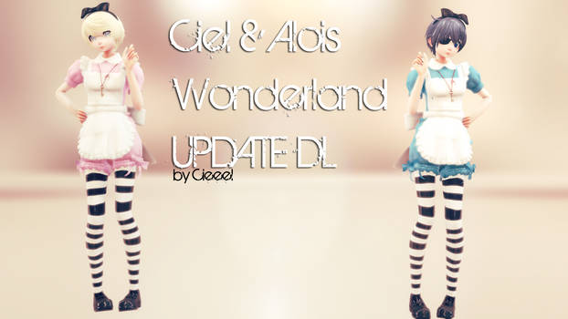 MMD: Ciel and Alois in Wonderland UPDATE + DL by Cieeel