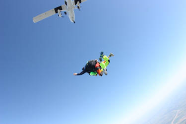 skydiving