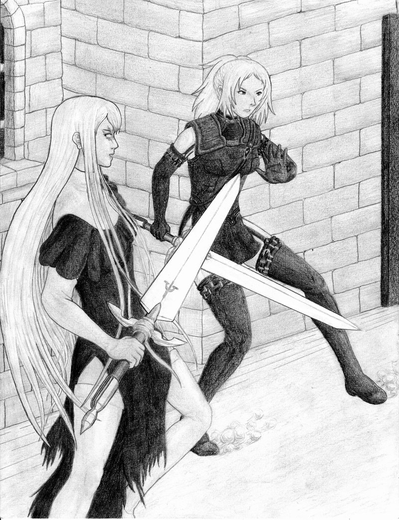 Claymore - Galatea and Miria