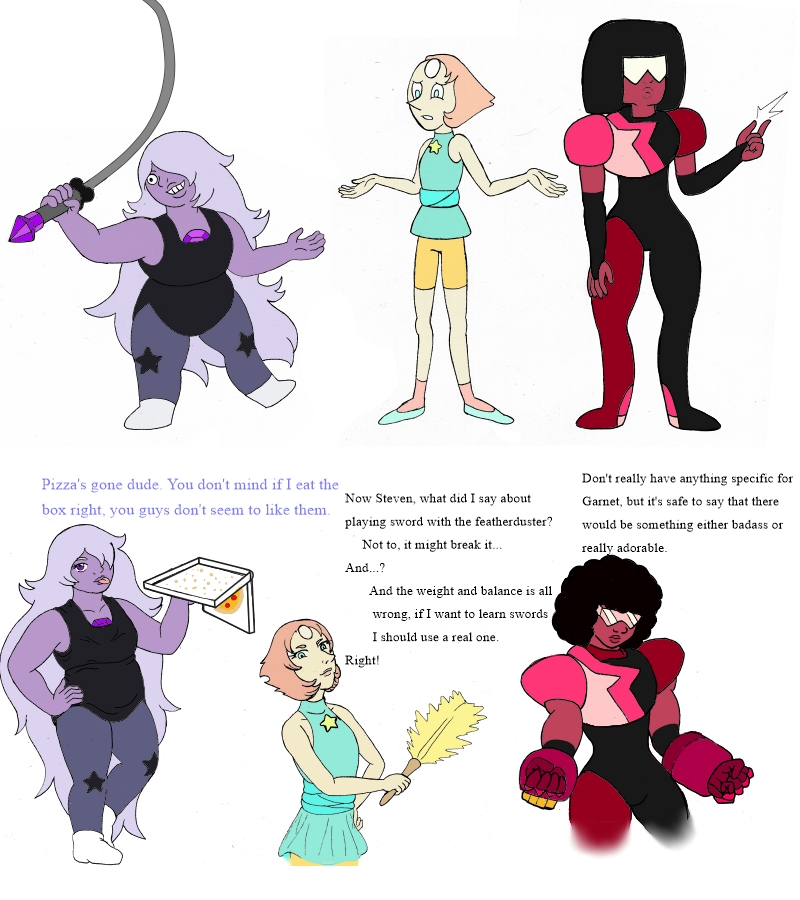Universe Style Steven Universe - 2 styles by EricMHE on DeviantArt