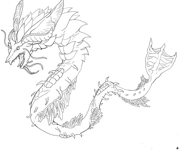 Timut Creature Tiamat - Monsterverse by EricMHE on DeviantArt