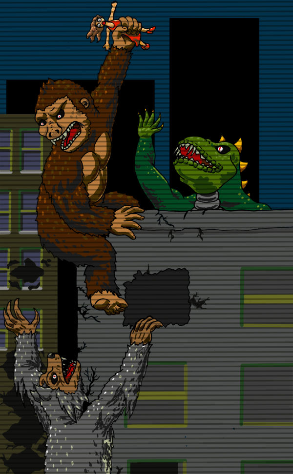 Rampage Game by EricMHE on DeviantArt