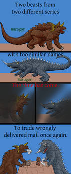 Barugon and Baragon