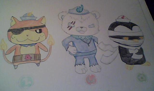 The octonauts as a yo-kai