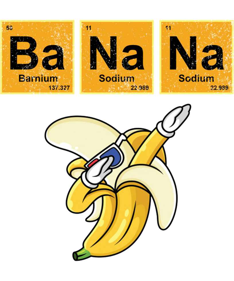 Banana Elemental Square Chemistry Science Teacher by virginiakin on ...