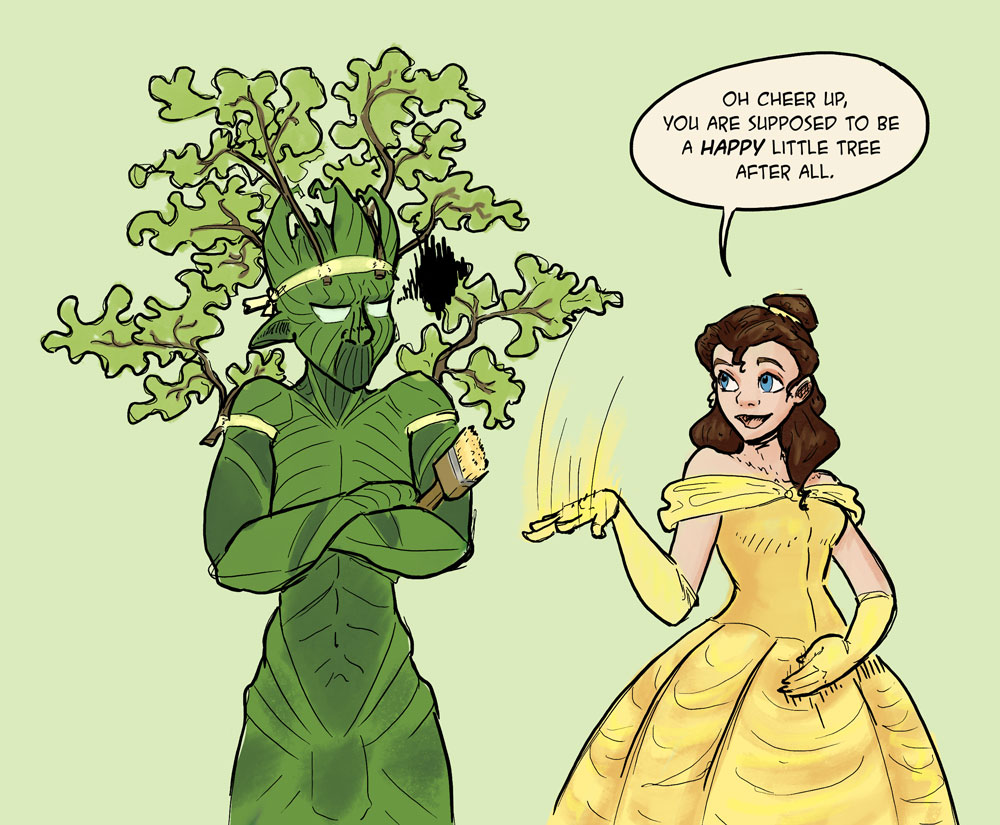 Little Tree Obsession Happy Little Tree by yondoloki on DeviantArt