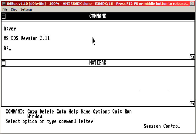 Microsoft Interface Manager in 86Box (2nd Concept) by OltScript313 on ...