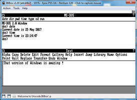 Windows 1.0 ''COMDEX'' in 86Box (Concept)