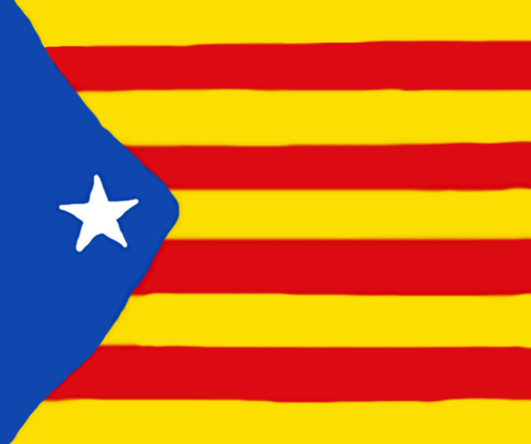 Flag of Catalonia's Republic - Painted !