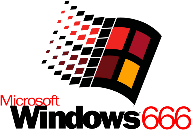 Windows XP 666. Windows 666 exe. Windows 7 666.