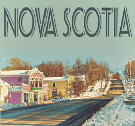 Nova Scotia Travel Poster