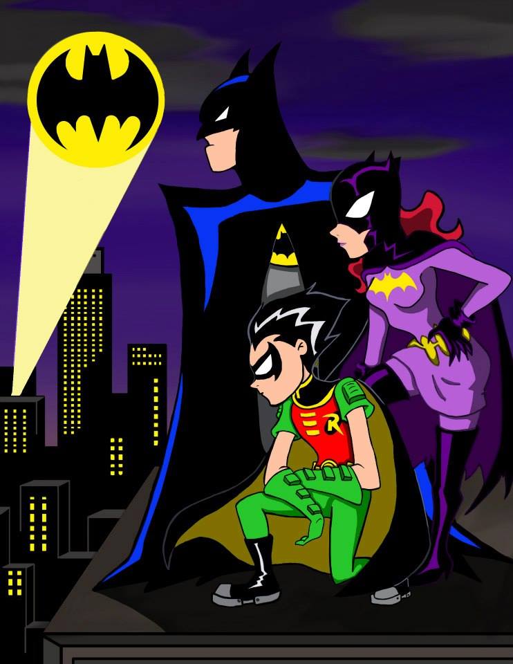 Batman ,Robin and Batgirl by DudemandGr8 on DeviantArt