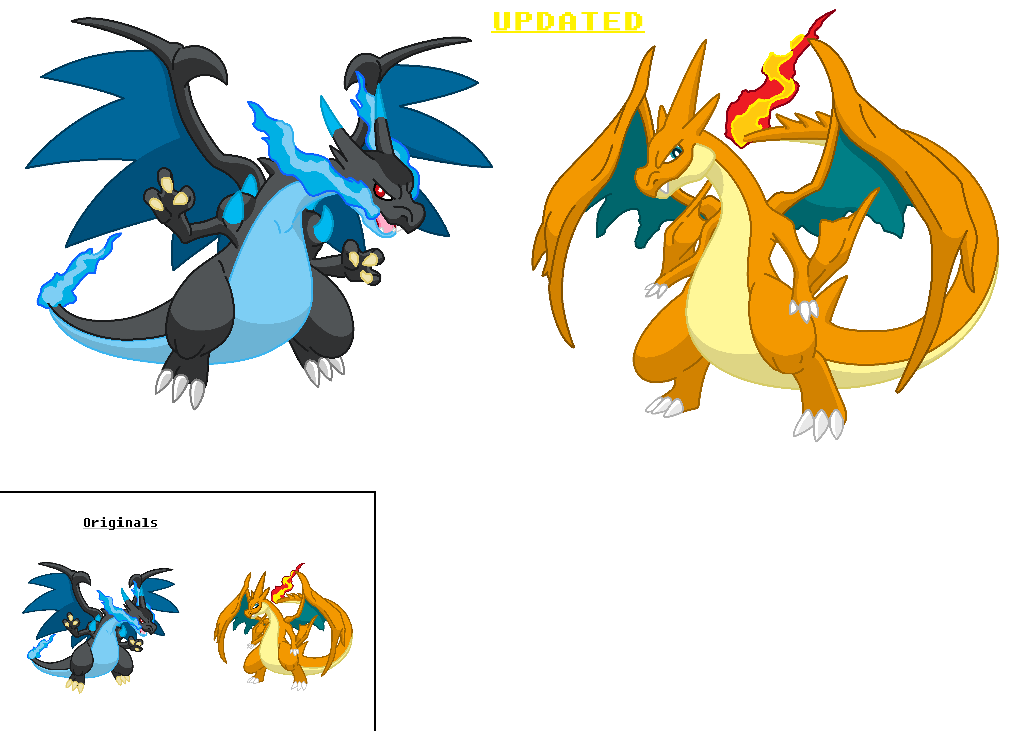 Pyroarite Mega Charizard X By Pyroarite On Deviantart
