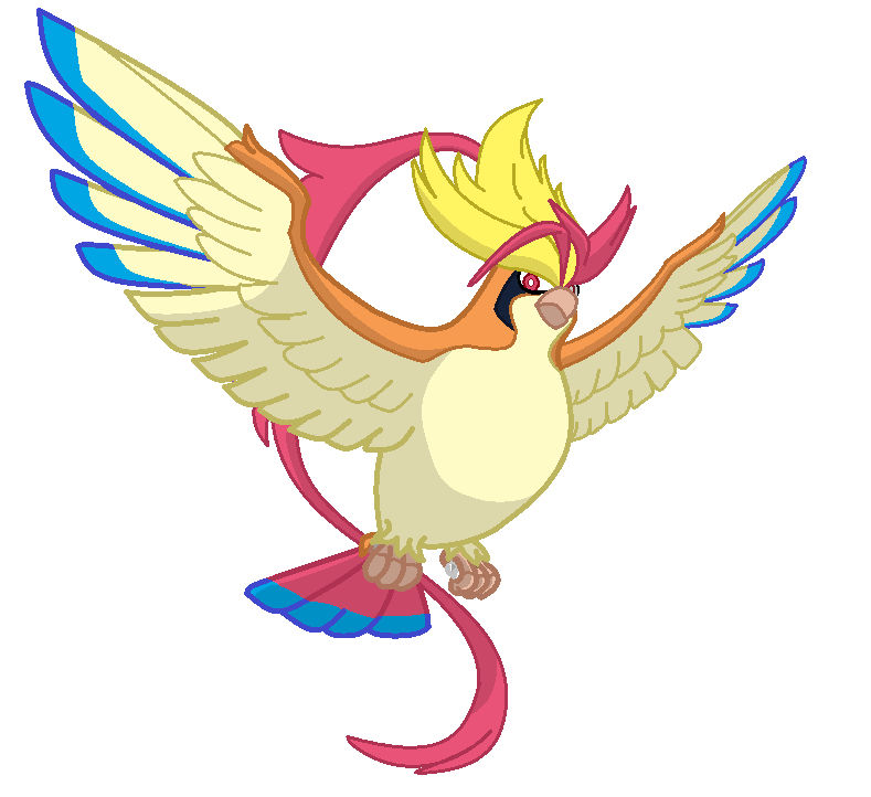 MS Paint: Mega Pidgeot by Poke-Sonic-ZillaSaur on DeviantArt