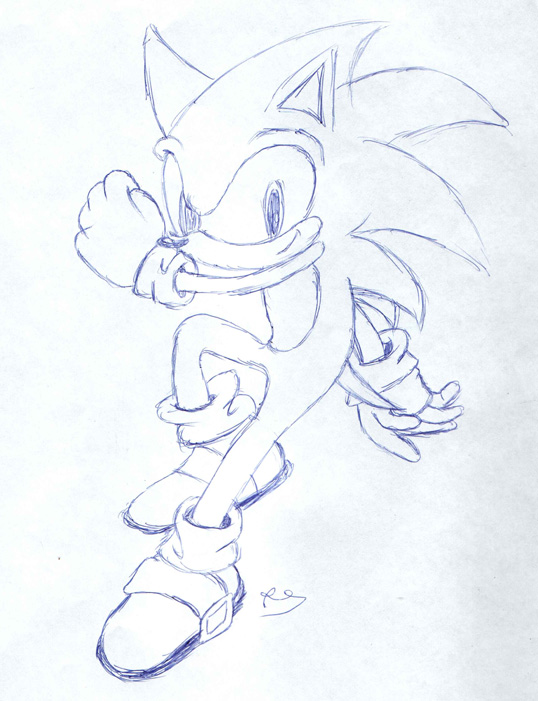 Sonic Rush Sketch