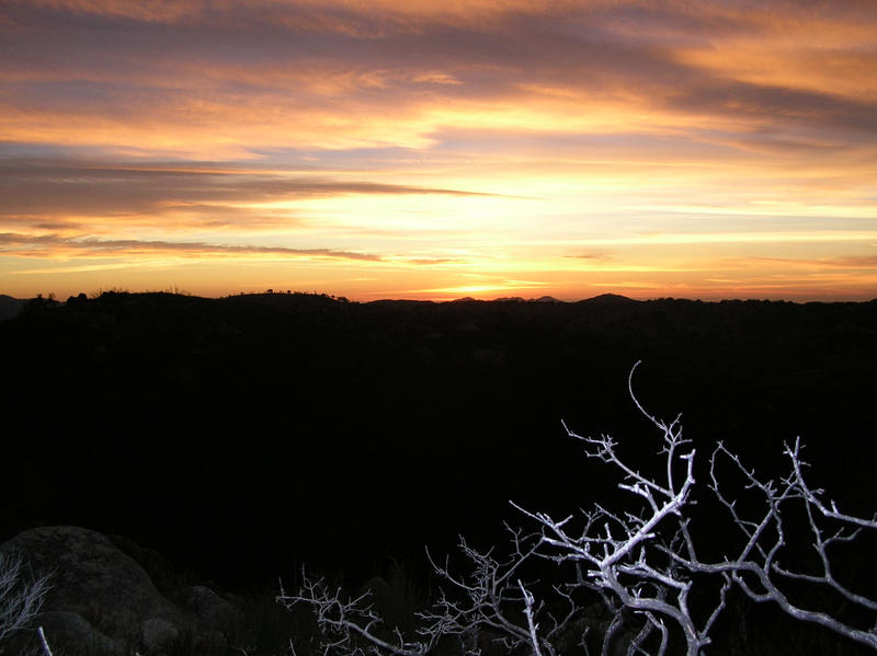 Sunset at Inaja Park