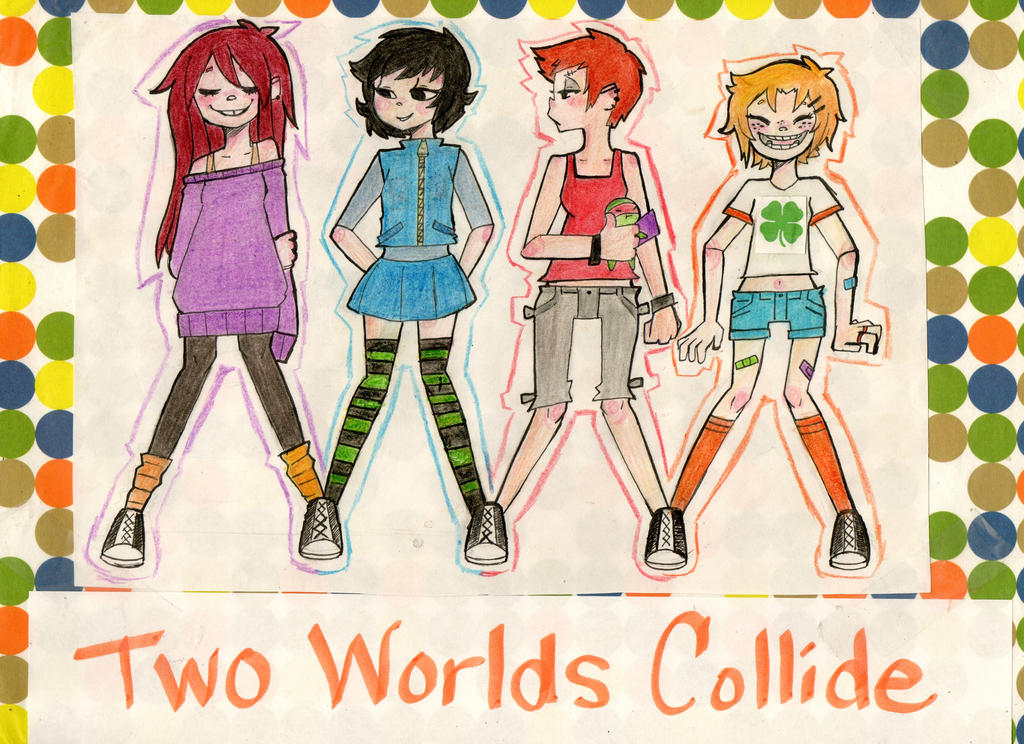 Two Worlds are Colliding by MamaDonnie on DeviantArt