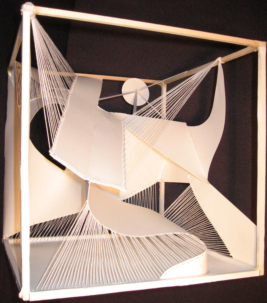 Paper String Cube v1 by smackerkracker on DeviantArt