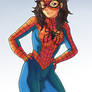 Commission : Girl in Spidey Costume