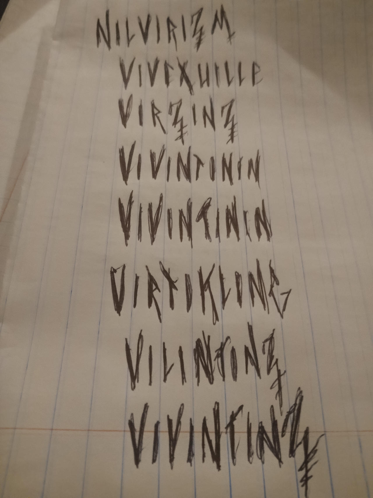 Automatic Writing Example by iUiliUi on DeviantArt